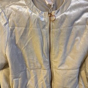 Elegant Women's Jacket in Cream